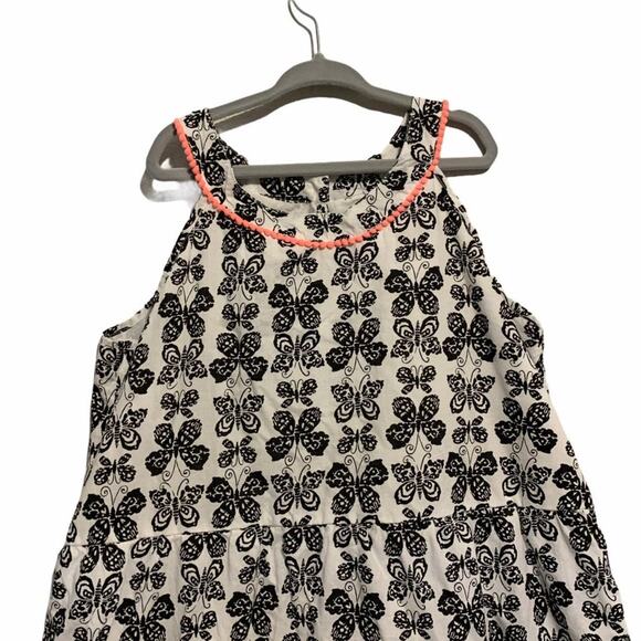 NWOT Children's Place Butterfly Print Cotton Dress Girl's XL(14) - Picture 3 of 10